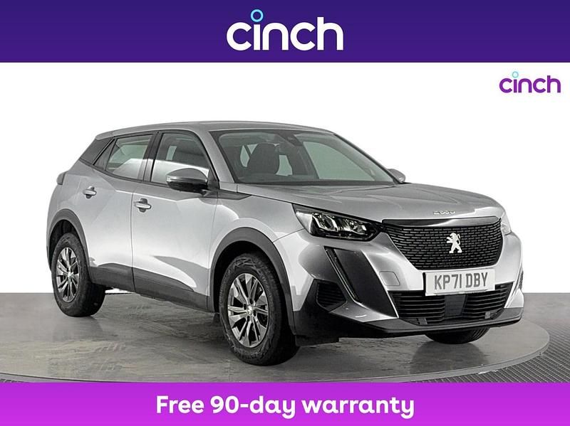 Grey Used 2021 Peugeot 2008 Active Premium SUV | £12,849 (Fair price) - Image 1/3