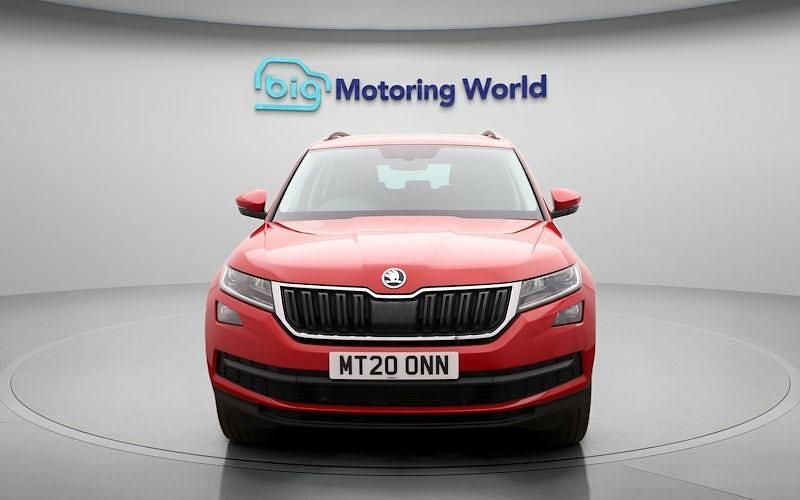 Used Skoda Kodiaq SE L 150 HP (110 kW) 2020 Red SUV