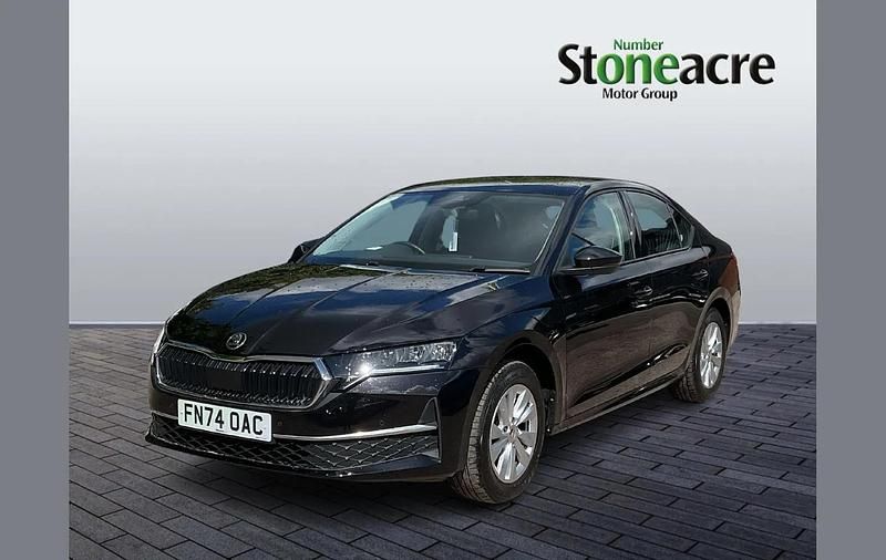 Used Skoda Octavia SE Technology 113 HP (83 kW) 2024 Black Hatchback