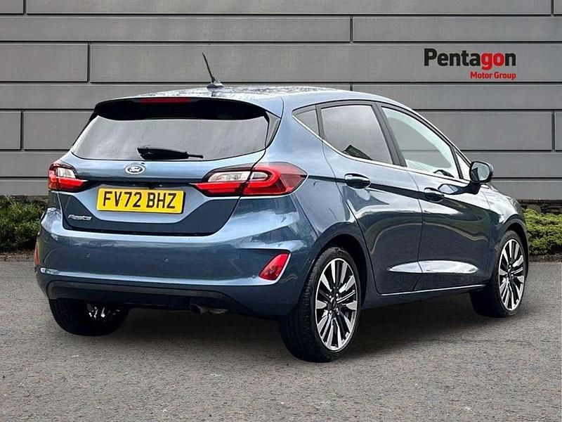 Used Ford Fiesta Titanium X 99 HP (72 kW) 2023 Blue Hatchback