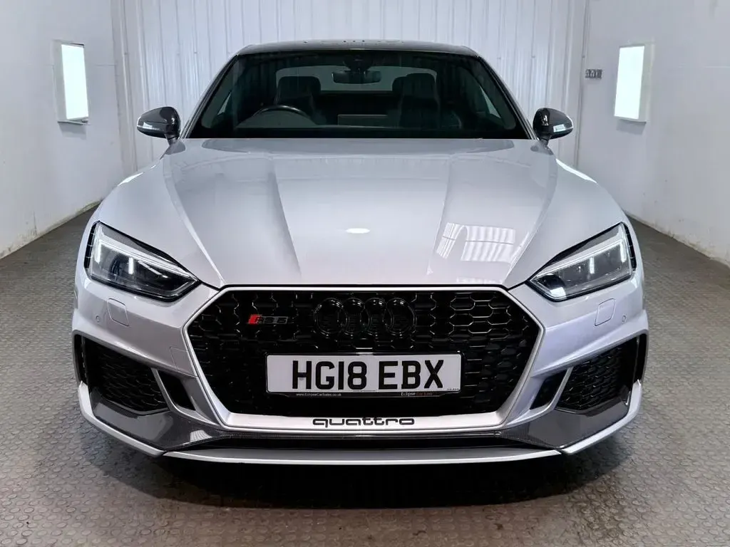 Used Audi RS5 Design 450 HP (330 kW) 2018 Silver Coupe
