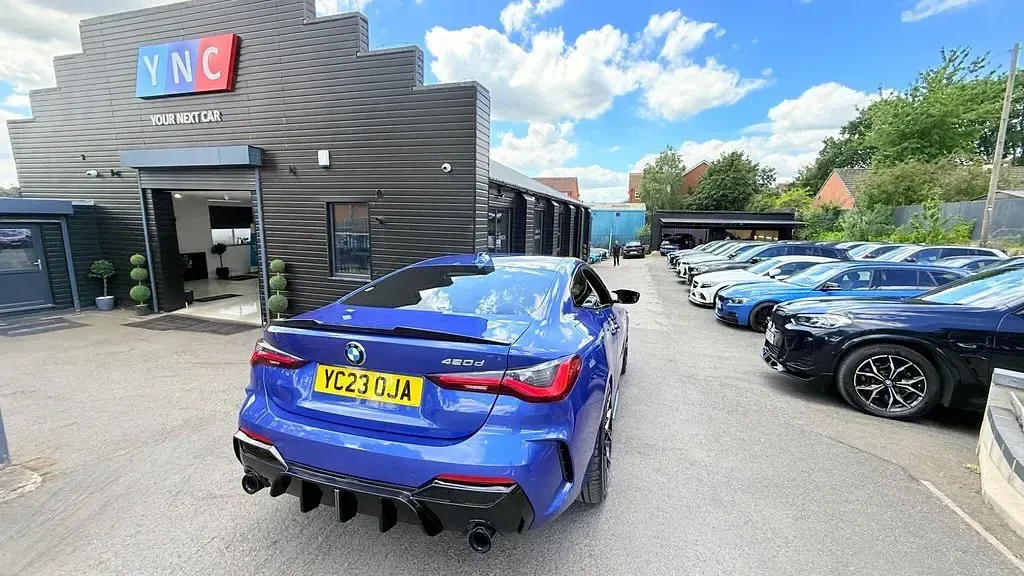 Used BMW 420 Coupé M Sport 2023 Blue Coupe