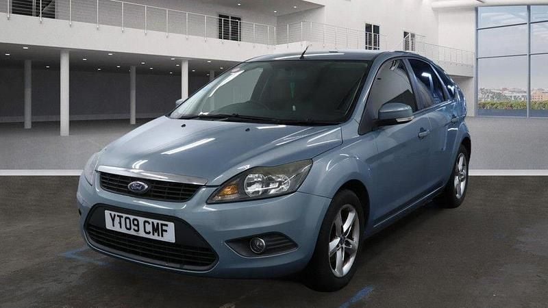 Used Ford Focus Zetec 99 HP (72 kW) 2009 Blue Hatchback
