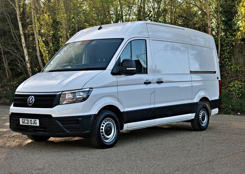 Used VW Crafter Trendline 140 HP (102 kW) 2021 White Van