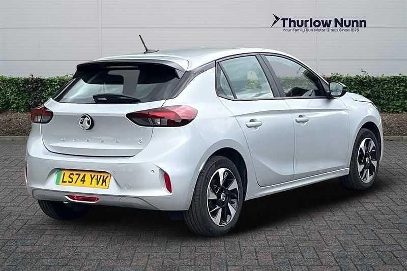 Used Vauxhall Corsa-e Design Edition 100 kW (136 HP) 2024 Crystal silver Hatchback