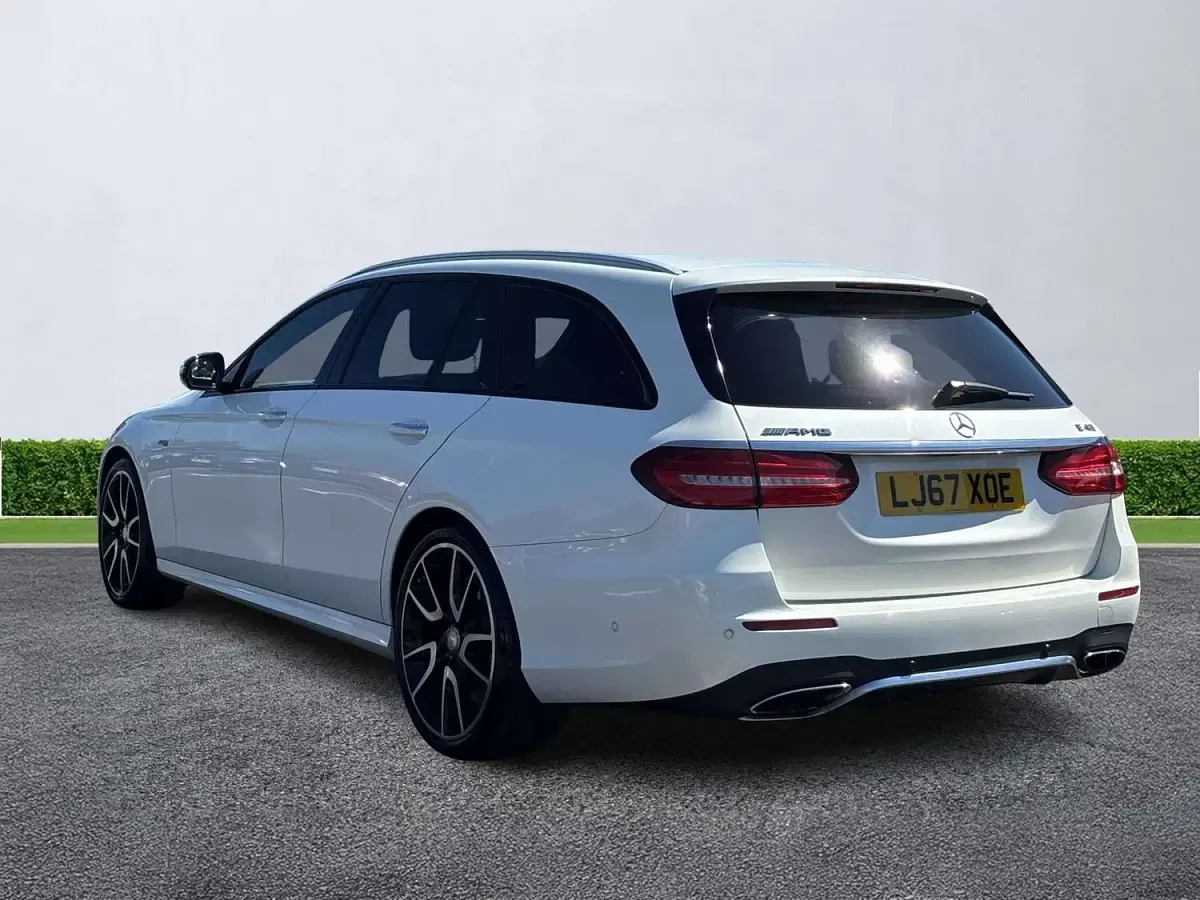 Used Mercedes E43 AMG Premium 2017 White Sedan