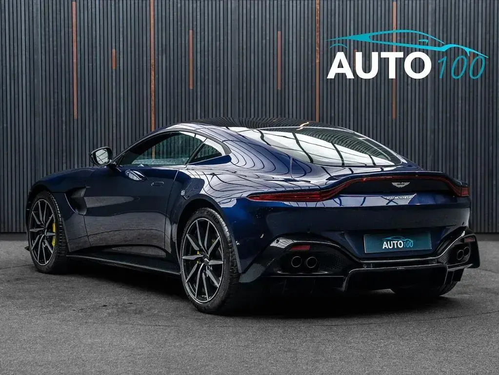 Used Aston Martin V8 Vantage 510 HP (375 kW) 2019 Blue Coupe