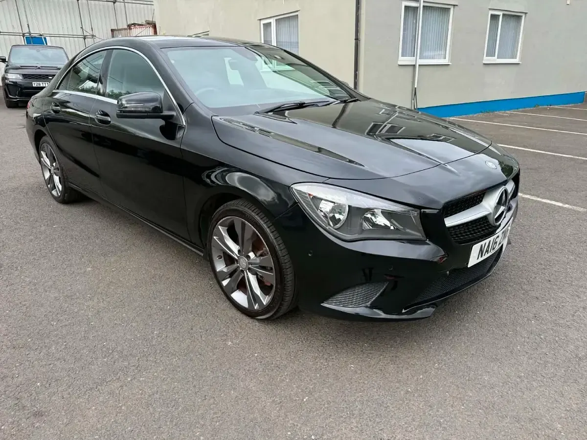 Used Mercedes CLA180 122 HP (89 kW) 2016 Black Sedan