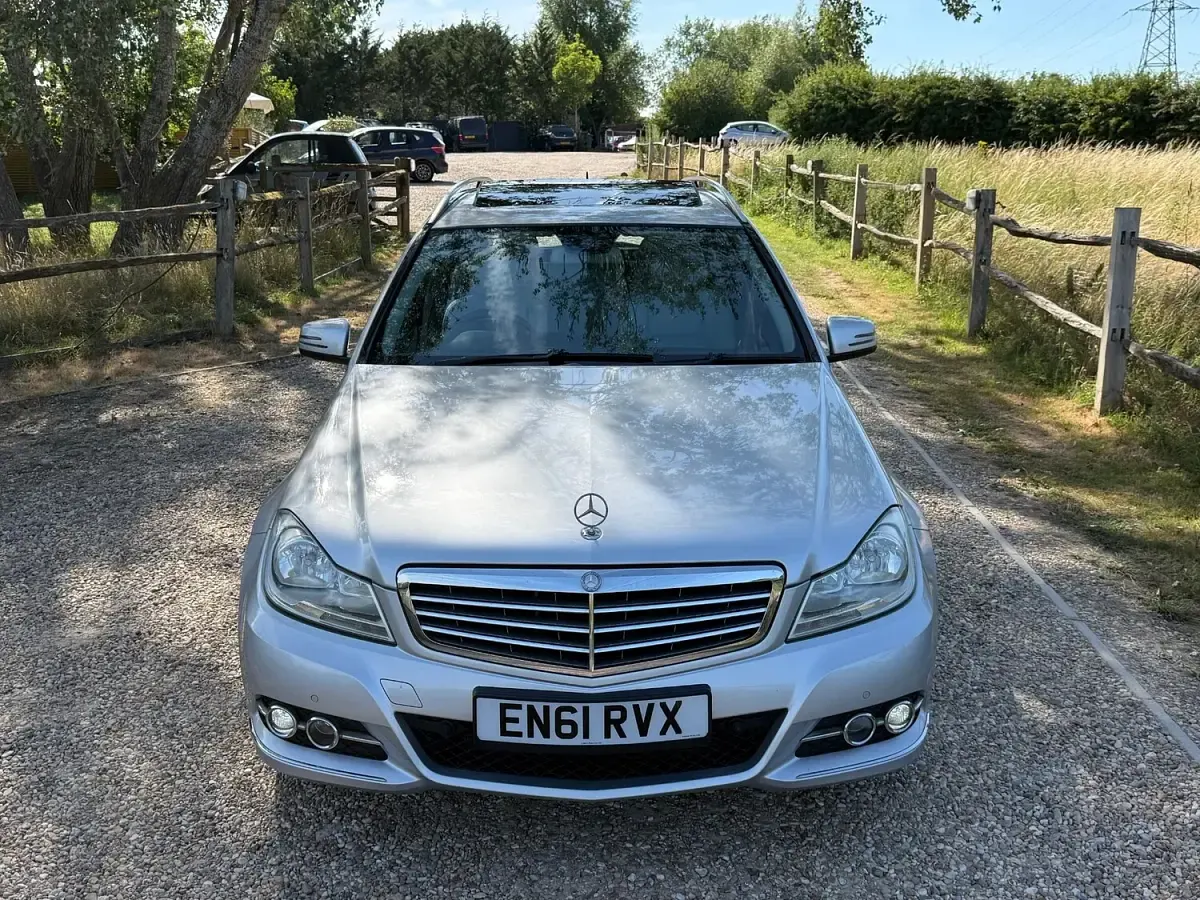 Used Mercedes C250 Elegance 2012 Silver Estate