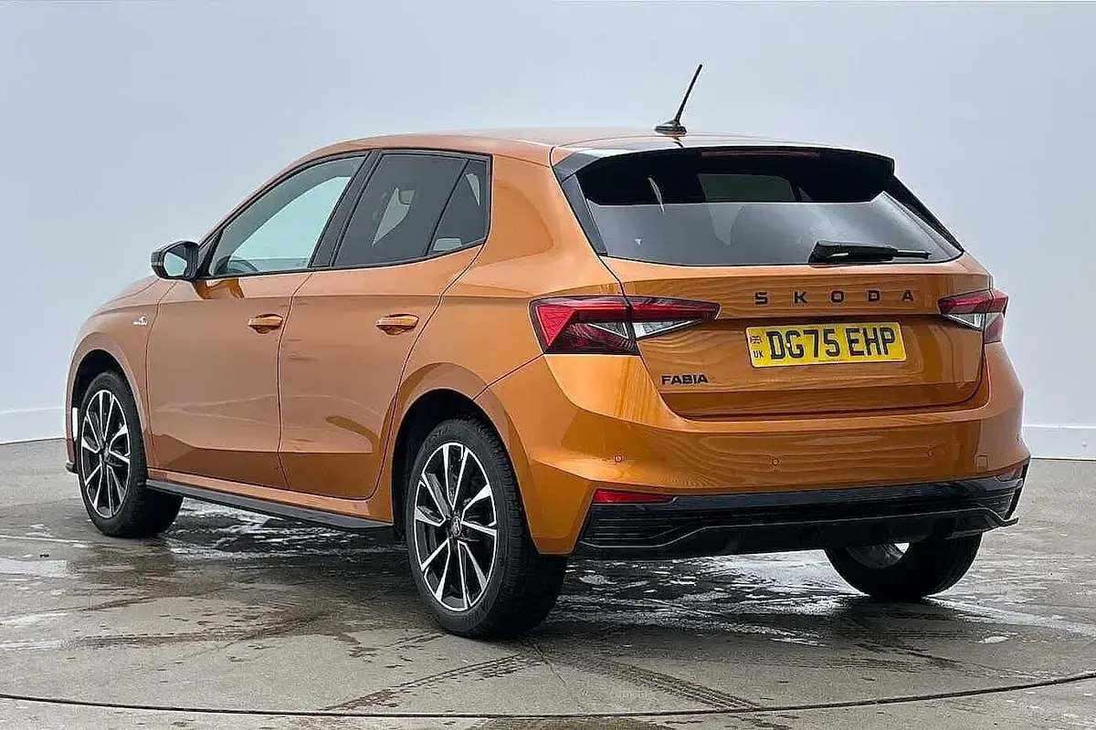 Used Skoda Fabia Monte Carlo 113 HP (83 kW) 2025 Orange Hatchback