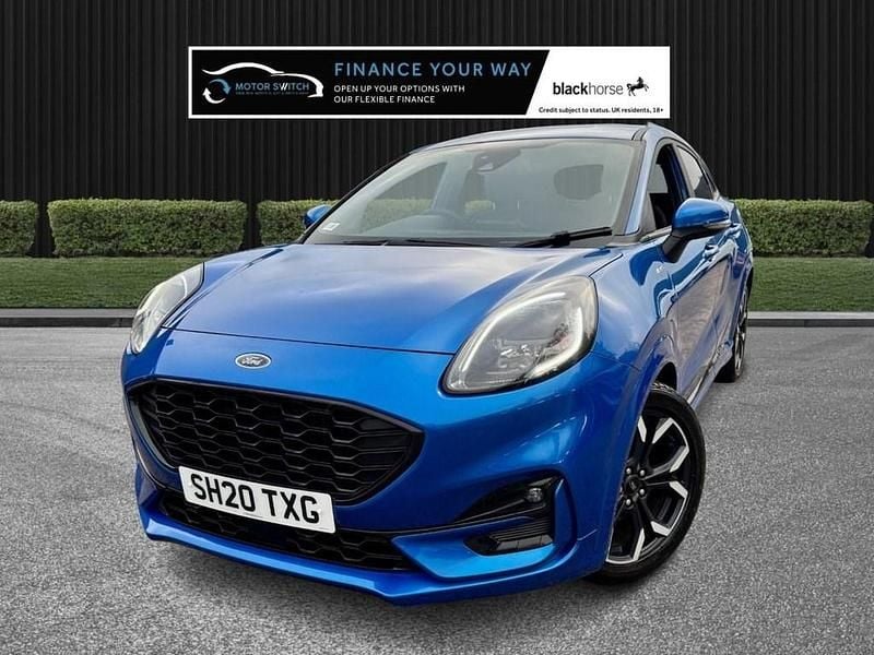 Used Ford Puma ST-Line X 125 HP (91 kW) 2020 Blue Hatchback