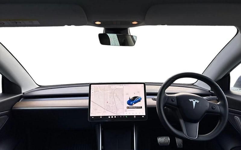 Used Tesla Model 3 Standard Range 239 kW (325 HP) 2020 Blue Sedan