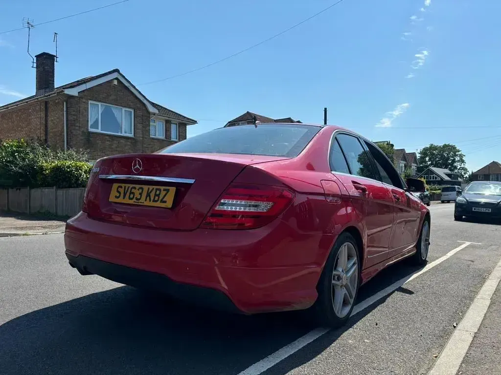 Used Mercedes C180 AMG 2013 Red Sedan