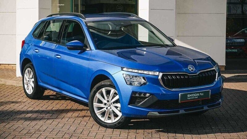 Race blue Used 2024 Skoda Kamiq SE SUV | £18,490 (Good price) - Image 1/4
