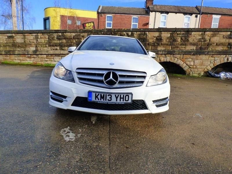 Used Mercedes C250 AMG 2013 White Sedan