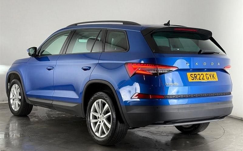 Used Skoda Kodiaq SE 150 HP (110 kW) 2021 Blue SUV
