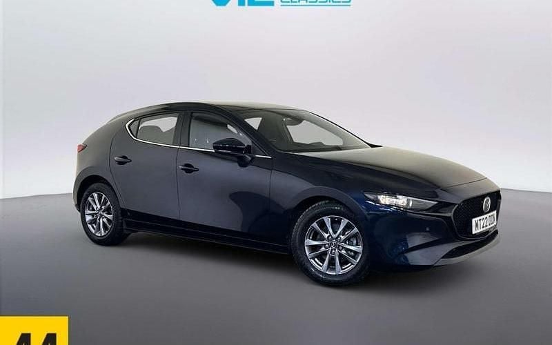 Used Mazda 3 186 HP (136 kW) 2022 Blue Hatchback