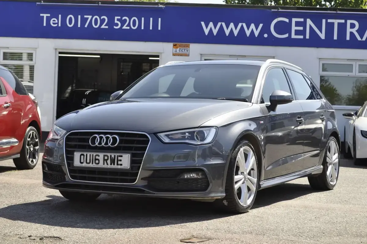 Used Audi A3 Sportback S-Line 110 HP (80 kW) 2016 Grey Hatchback