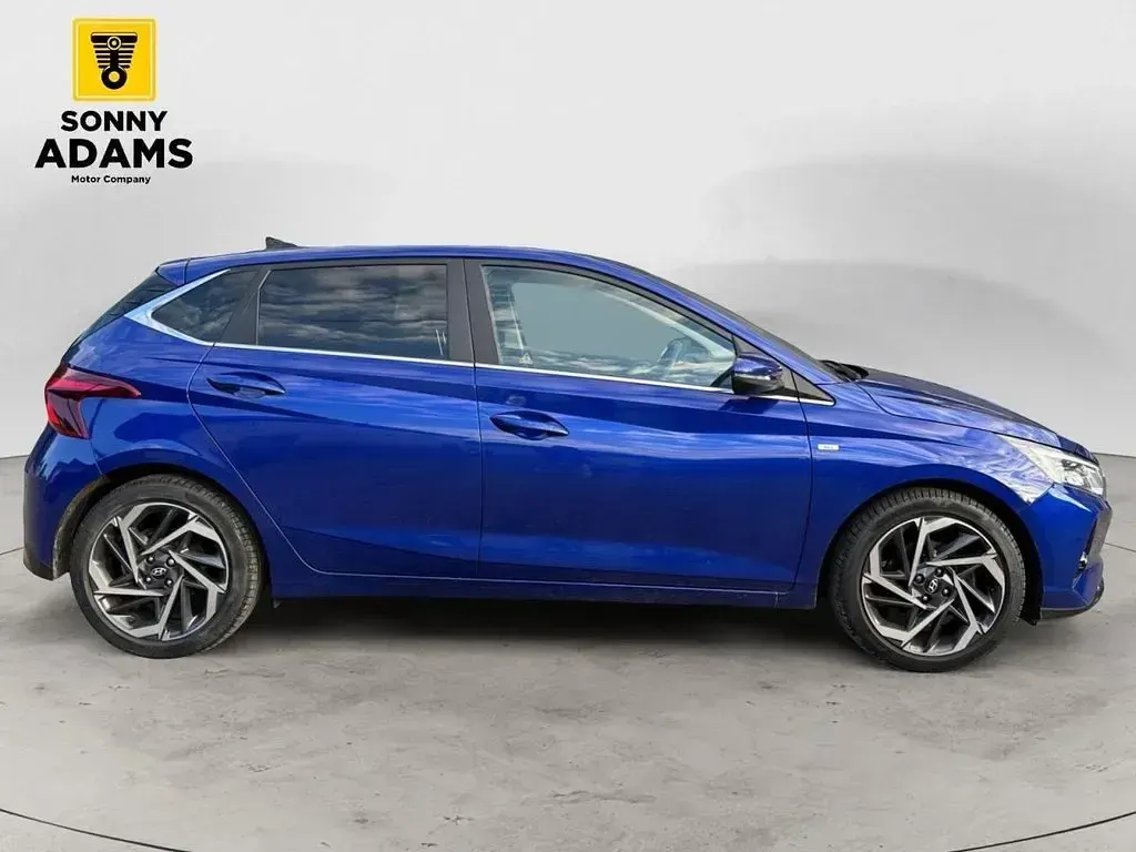 Used Hyundai i20 Premium 2023 Blue Hatchback