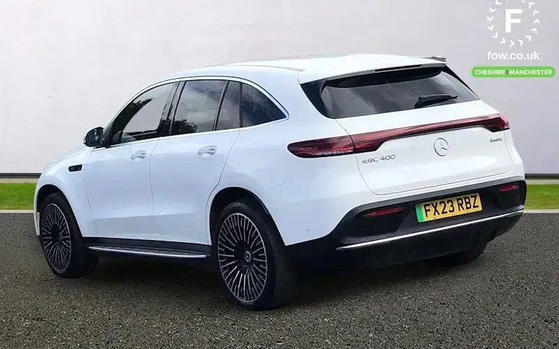 Used Mercedes EQC400 AMG Line Premium 300 kW (408 HP) 2023 White SUV