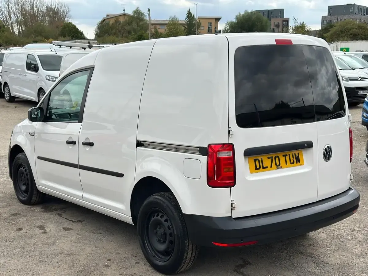 Used VW Caddy Startline 102 HP (75 kW) 2020 White MPV