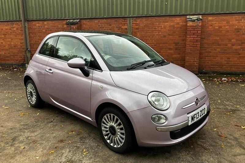Pink Used 2013 Fiat 500 Lounge Hatchback | £4,195 (Good price) - Image 1/1