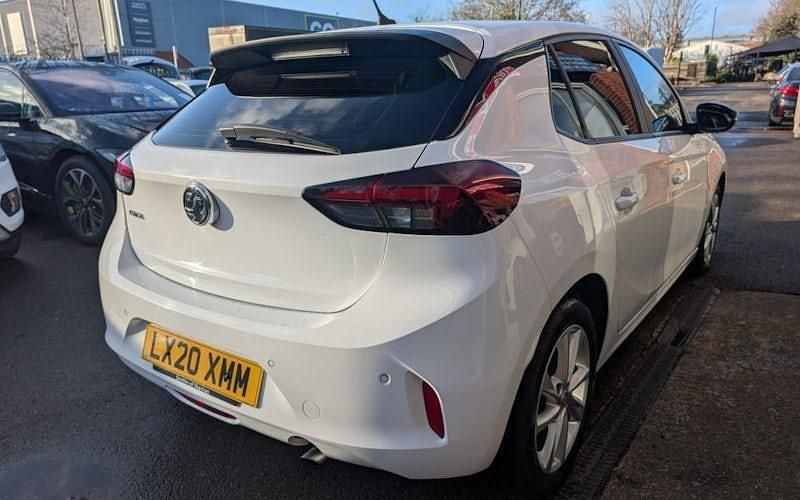 Used Vauxhall Corsa 75 HP (55 kW) 2020 White Hatchback