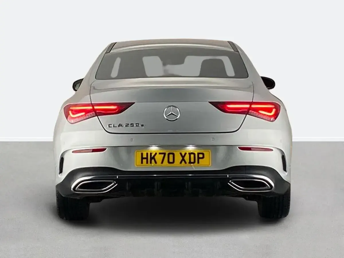 Used Mercedes CLA250e AMG Line Premium 2020 Silver Coupe