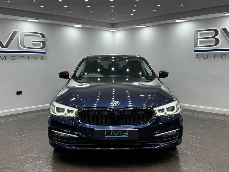 Used BMW 530 Comfort Edition 2018 Blue Estate