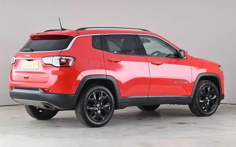 Begagnad Jeep Compass Limited 140 HK (102 kW) 2020 Röd SUV