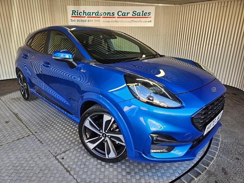 Used Ford Puma ST-Line X 125 HP (91 kW) 2020 Blue SUV
