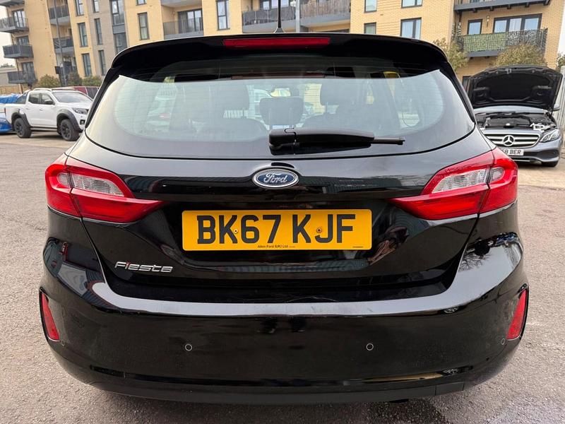 Used Ford Fiesta Zetec 2017 Black Hatchback