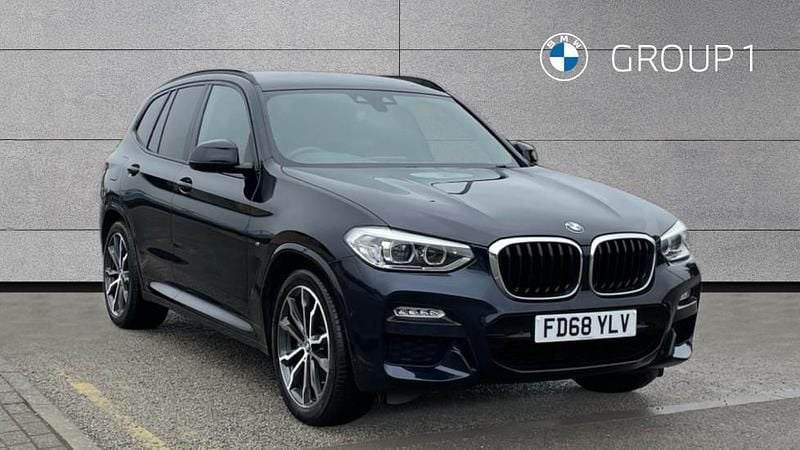 Used BMW X3 M Sport 181 HP (133 kW) 2019 Black SUV