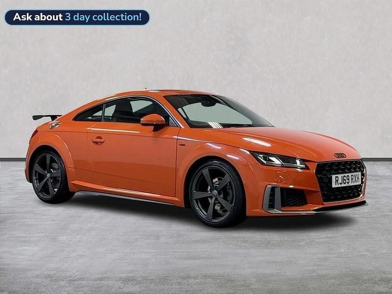 Orange Used 2019 Audi TT S-Line Coupe | £19,249 (Fair price) - Image 1/4