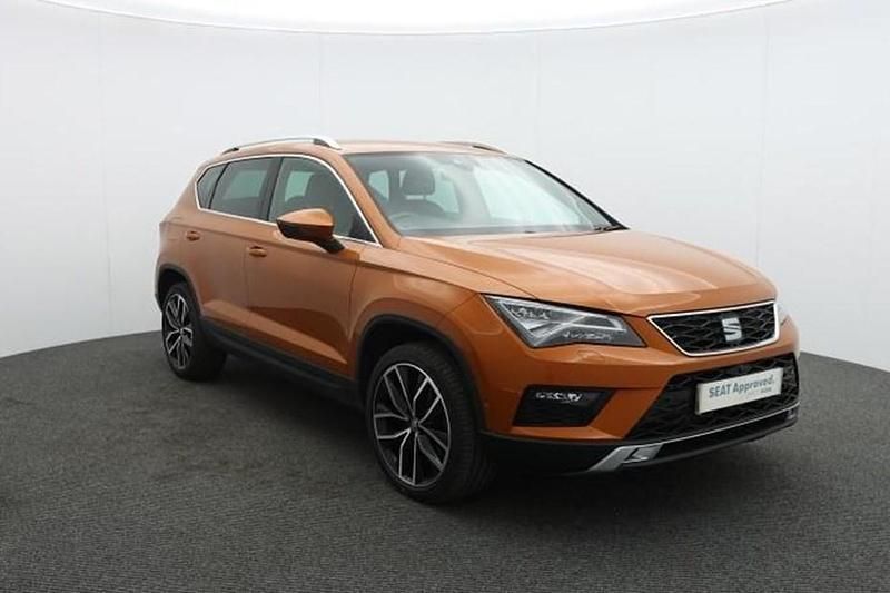 Used Seat Ateca 4Drive 150 HP (110 kW) 2019 Orange SUV