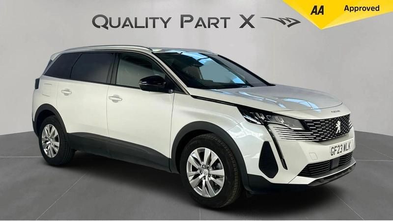 White Used 2023 Peugeot 5008 Allure+ MPV | £19,700 (Fair price) - Image 1/4