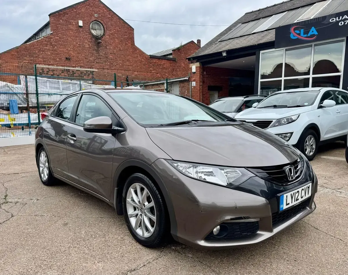 Used Honda Civic EX 2012 Brown Hatchback