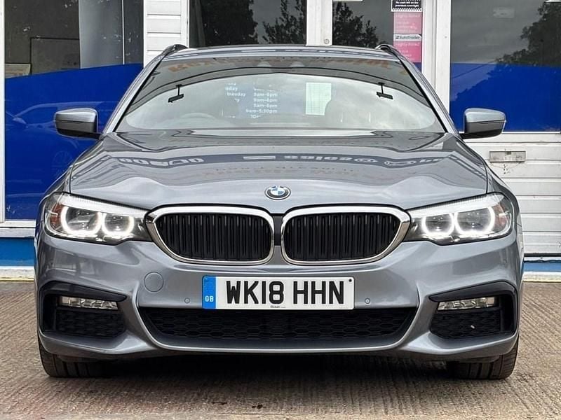 Used BMW 530 M Sport 265 HP (194 kW) 2018 Blue Estate