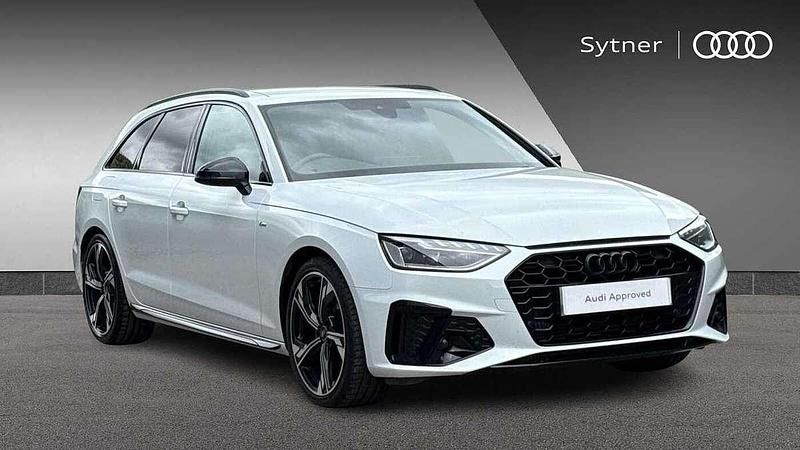 White Used 2024 Audi A4 Black Edition Estate | £32,500 (Expensive) - Image 1/4