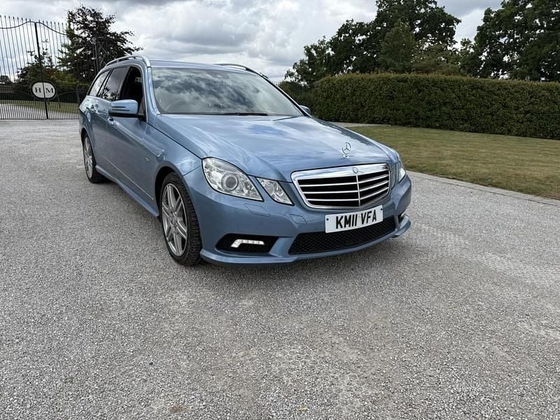 Blue Used 2011 Mercedes E350 Estate | £9,995 (A bit pricey) - Image 1/4