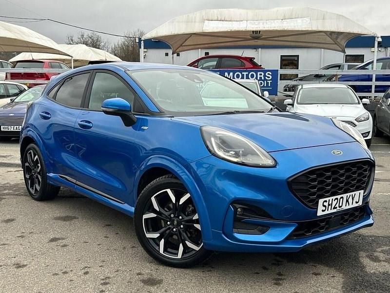 Used Ford Puma ST-Line X 125 HP (91 kW) 2020 Blue SUV