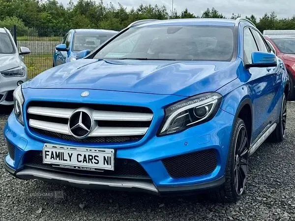 Used Mercedes GLA220 AMG line 2017 Blue SUV