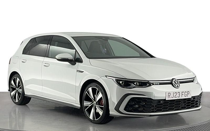 Usado VW Golf VIII GTD 200 CV (147 kW) 2023 Blanco Utilitario