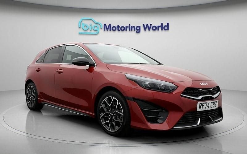 Used Kia Ceed GT-Line 140 HP (102 kW) 2024 Red Hatchback