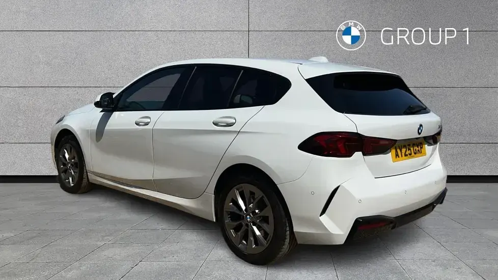 Used BMW 120 Sport Line 168 HP (123 kW) 2025 Alpine white Hatchback