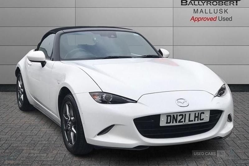 White Used 2021 Mazda MX5 Inclusive Cabriolet | £18,750 (Fair price) - Image 1/1