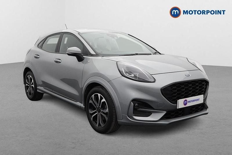 Silver Used 2022 Ford Puma Gen-E ST-Line SUV | £16,549 (Good price) - Image 1/4