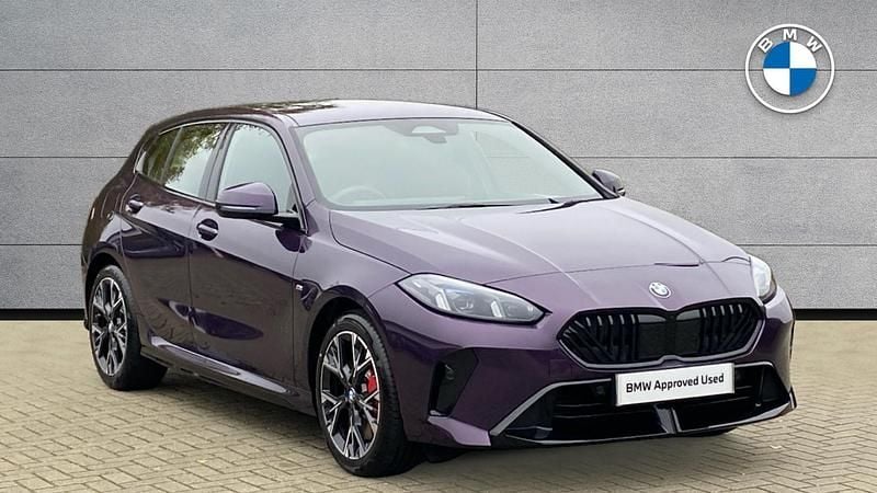 Purple Used 2024 BMW 120 M Sport Hatchback | £27,999 - Image 1/4