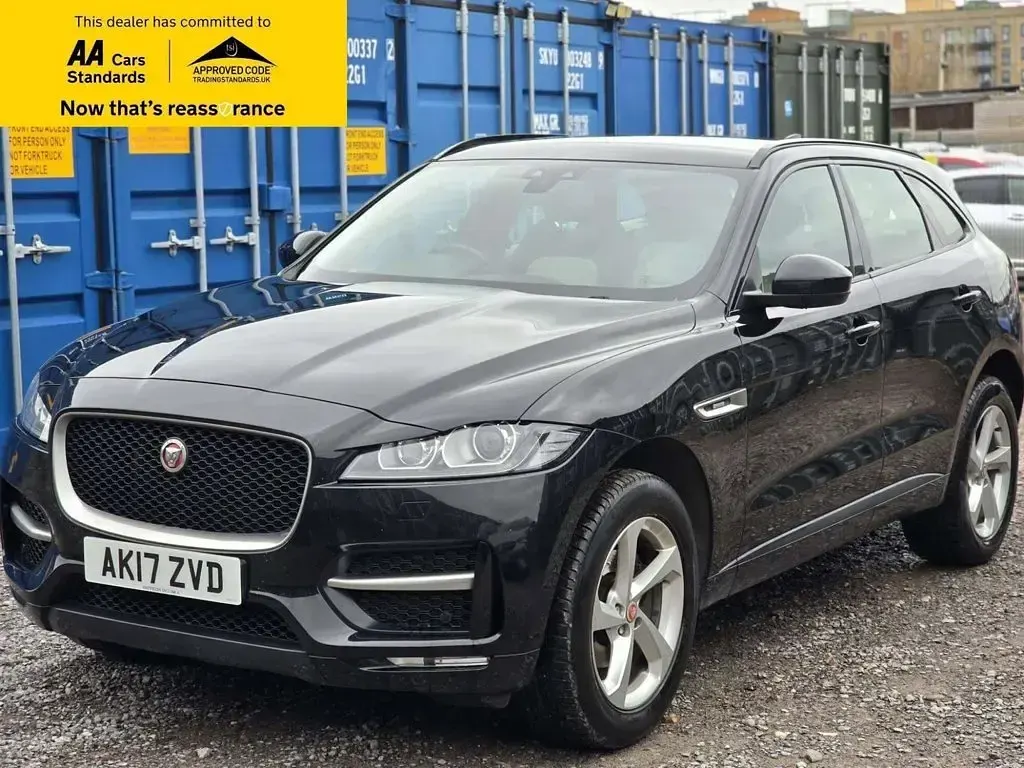 Used Jaguar F-Pace R-Sport 180 HP (132 kW) 2017 Black SUV