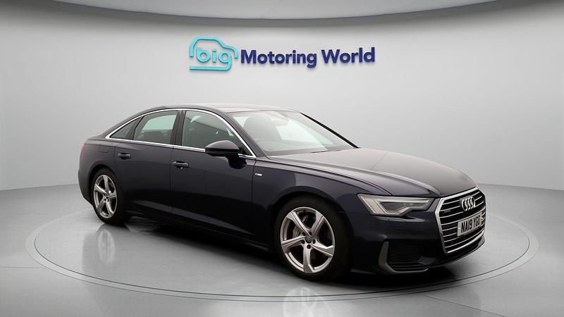 Blue Used 2019 Audi A6 S-Line Sedan | £21,000 (Good price) - Image 1/4